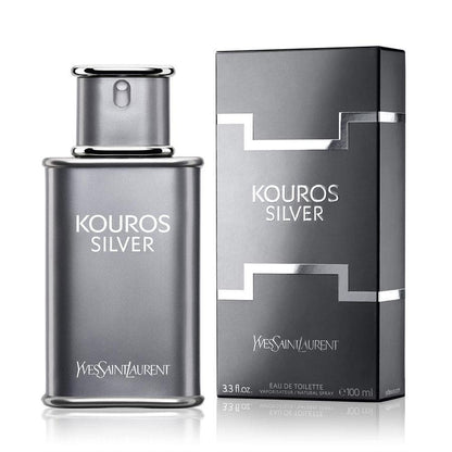Yves Saint Laurent Kouros Silver Eau De Toilette for Men 100ml - O2morny.com