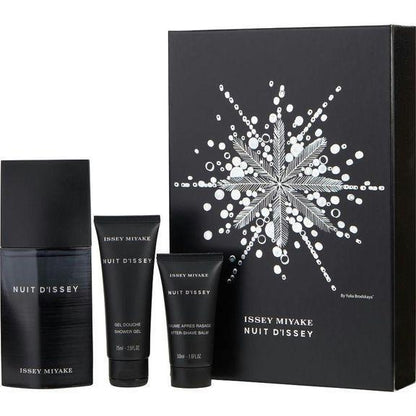 Issey Miyake Nuit D'Issey Set Eau De Toilette 125ml + Shower Gel 75ml + After Shave 50ml - O2morny.com