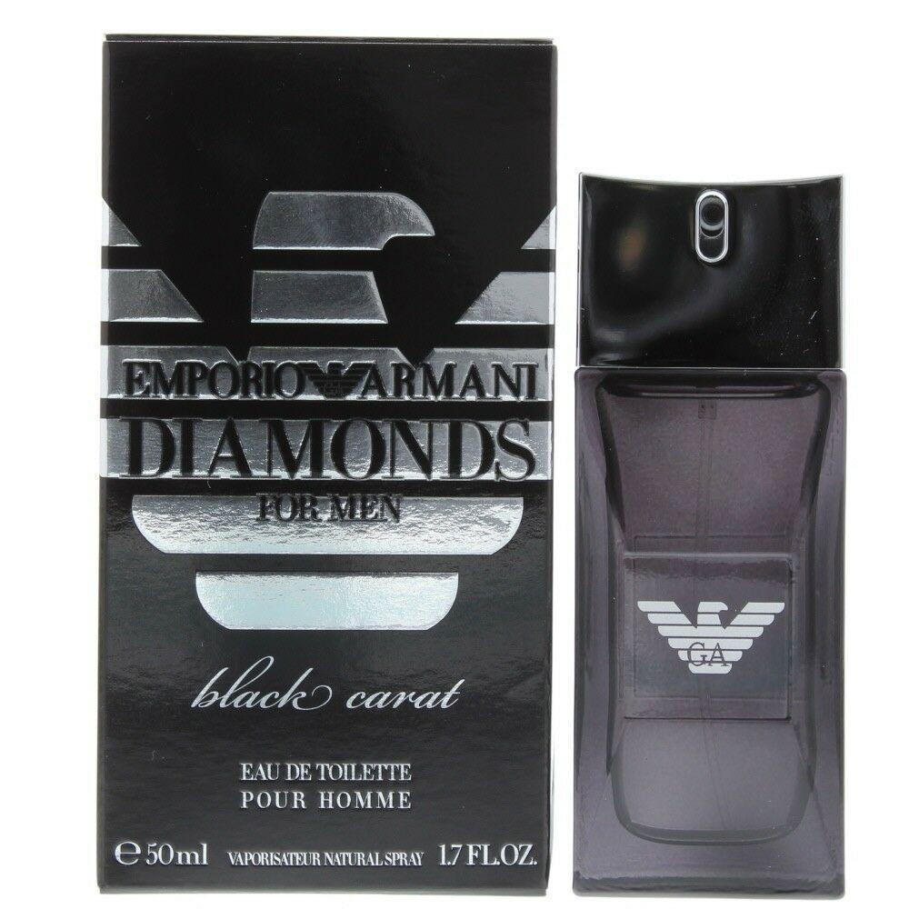 Giorgio Armani Diamonds Black Carat Eau De Toilette for Men 50ml - O2morny.com