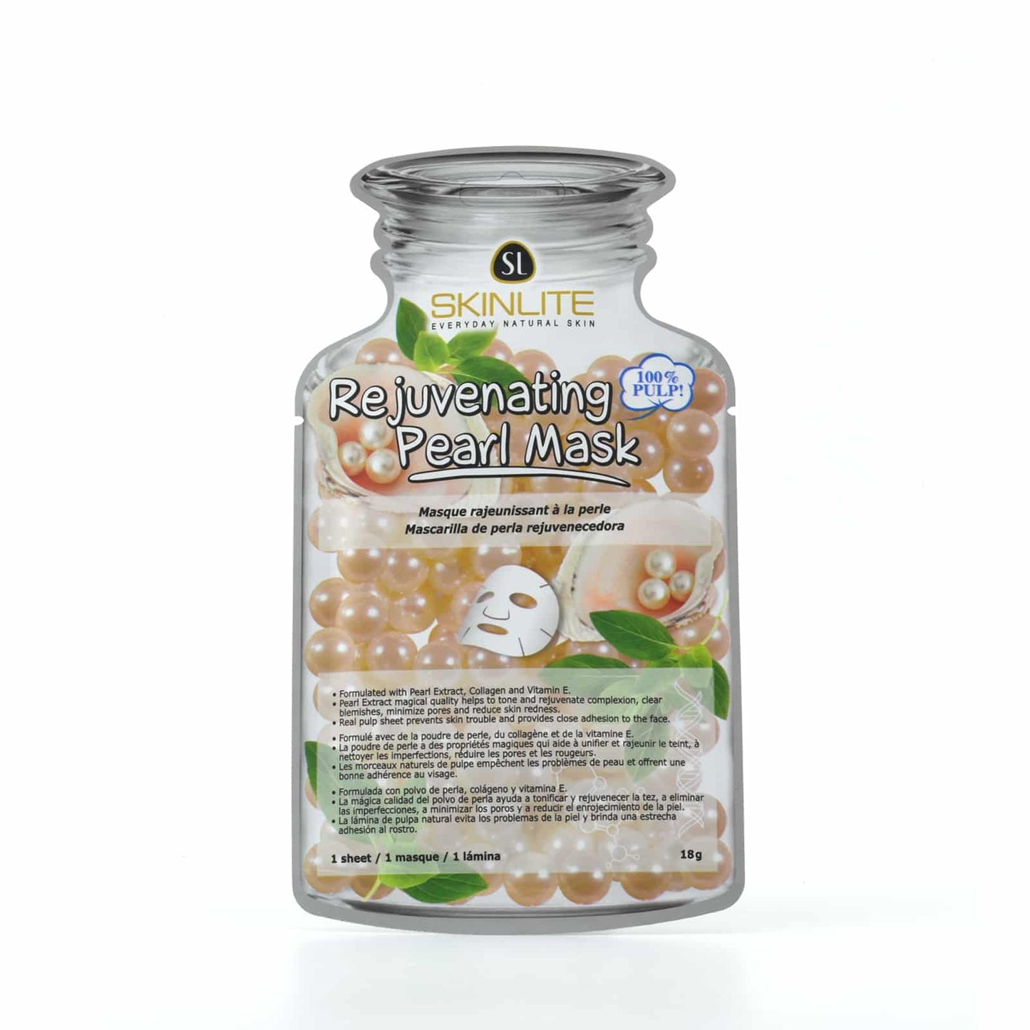 Skinlite Mask Rejuvenating Pearl 18g