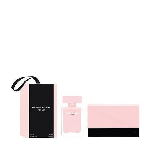 Narciso Rodriguez For Her Eau de parfum Gift Set 50 ml + Mini Pouch - O2morny.com