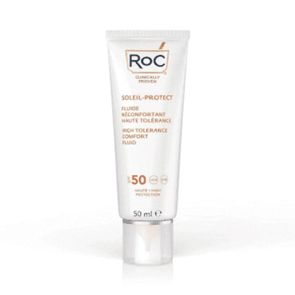 RoC Soleil Protect High Tolerance Comforting Fluid SPF50 50ml