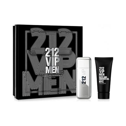 Carolina Herrera 212 Vip Travel Set For Men De Toilette 100ml + Shower Gel 100ml