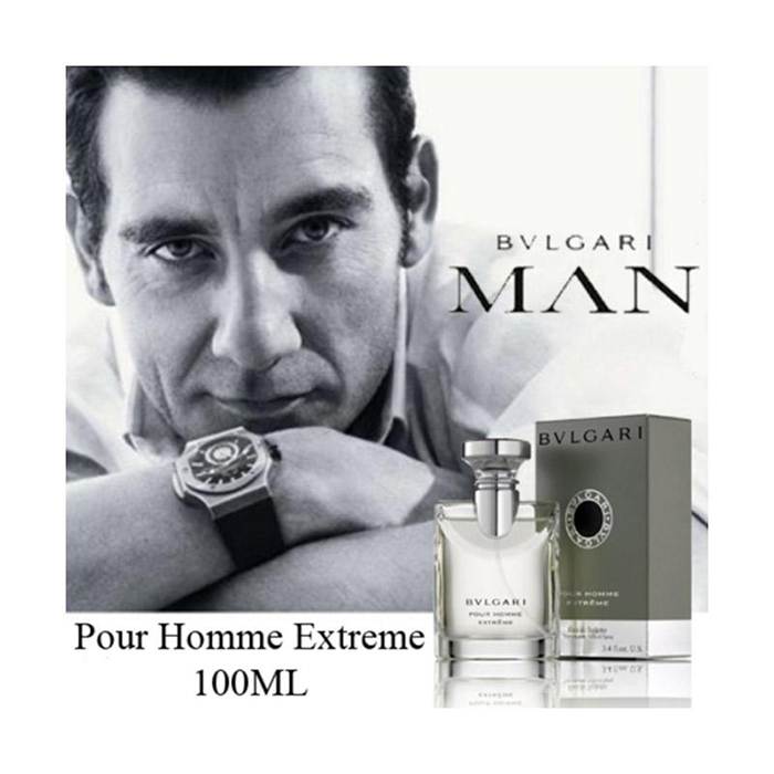 Bvlgari Pour Homme Extreme Eau De Toilette For Men 100ml