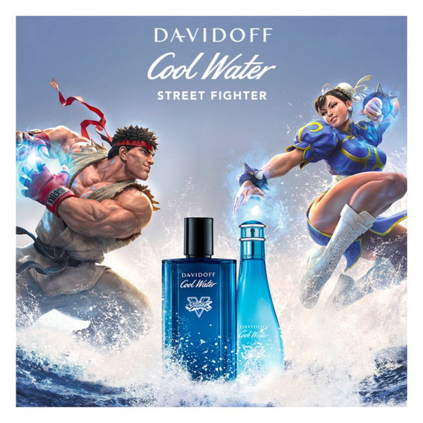 Davidoff Cool Water Street Fighter Champion Edition Eau De Toilette For Women 100ml