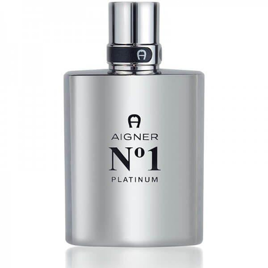 Aigner No.1 Platinum Pour Homme Eau De Toilette for Men 100ml