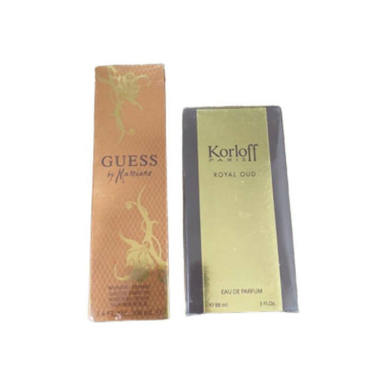 Guess by Marciano Eau De Parfum For Women 100ml + Korloff Royal Oud Eau De Parfum Unisex 88ml