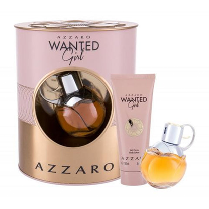 Azzaro Wanted Girl Set for Women Eau De Parfum 50 ml + Body Lotion 100ml
