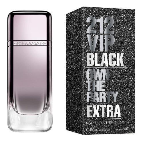 Carolina Herrera 212 VIP Black Extra Limited Edition Eau De Parfum For Men 100ml