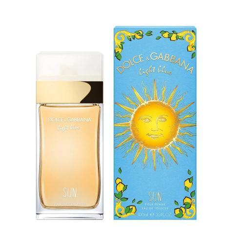 Dolce & Gabbana Light Blue Sun Eau De Toilette For Women 100ml