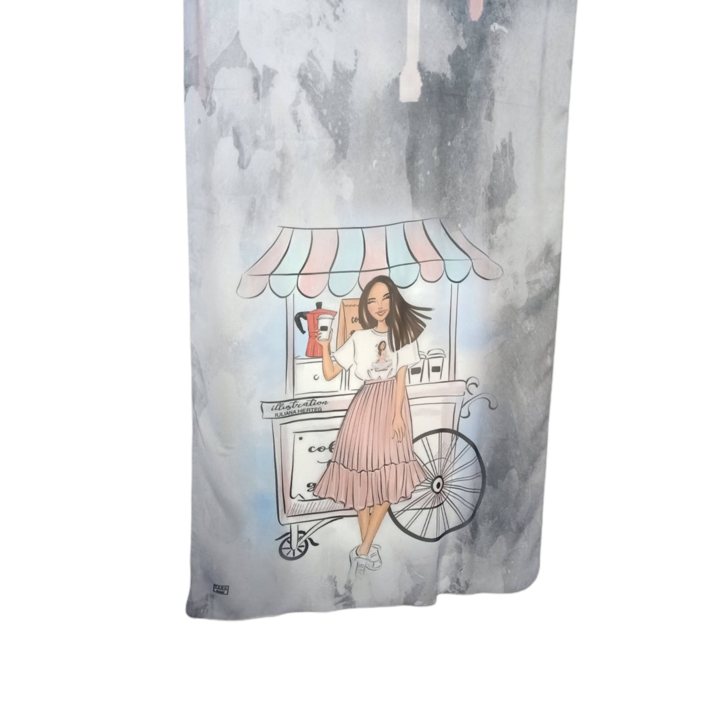 Crepe Chiffon Veil - Multi Color Chiffon Scarf 1006