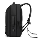 bags for men backpack for men bags for school laptop backpack - Expandable - Water-resistant - 15.6 inch with USB - Rahala RAL5306 Black