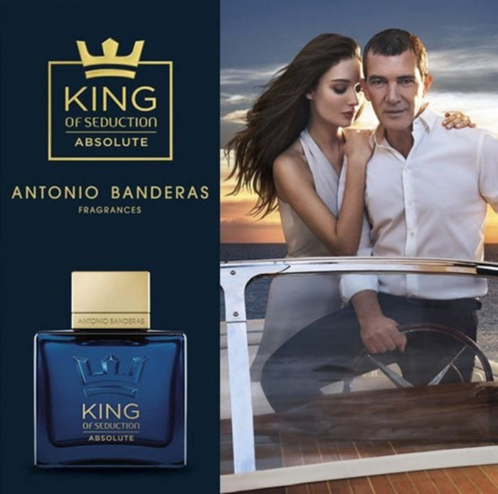 Antonio Banderas King of Seduction Absolute Eau De Toilette for Men 100ml
