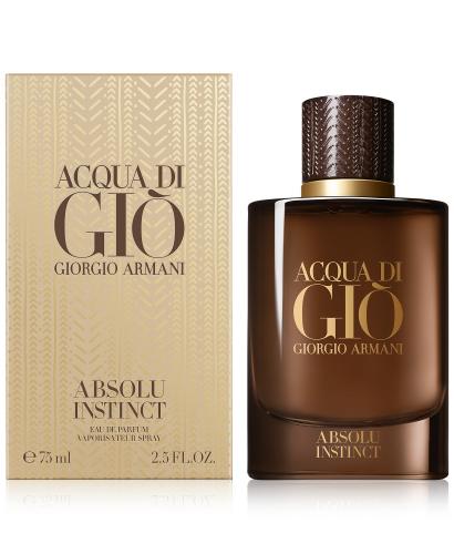 Giorgio Armani Acqua Di Gio Absolu Instinct Eau De Parfum For Men 75ml