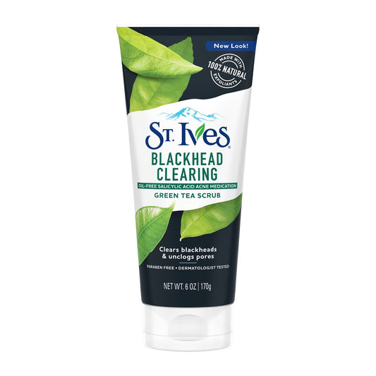 St. Ives Blackhead Clearing Face Scrub Green Tea 170 g
