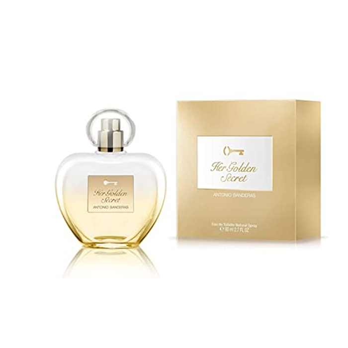 Antonio Banderas Her Golden Secret Eau De Toilete For Women 80ml
