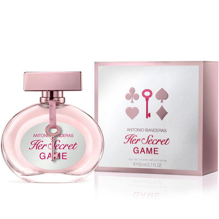 Antonio Banderas Her Secret Game Eau De Toilette for Women 80ml