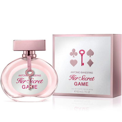 Antonio Banderas Her Secret Game Eau De Toilette for Women 80ml
