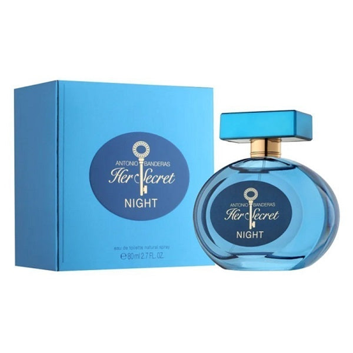 Antonio Banderas Her Secret Night Eau De Toilette for Women 80ml