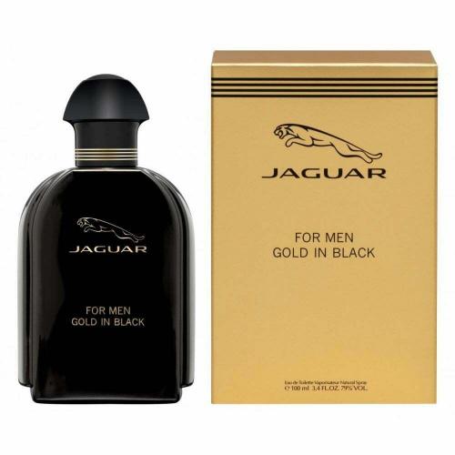 Jaguar Gold in Black Eau De Toilette For Men 100ml