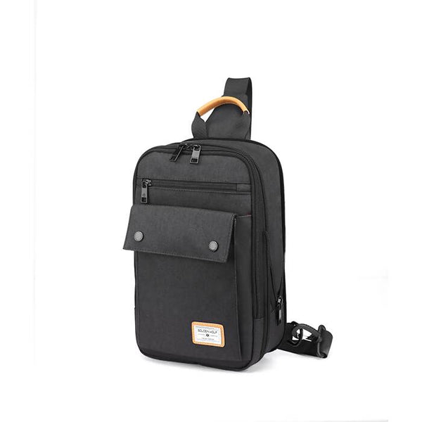 Golden Wolf Expandable Splashproof 7.9-inch Tablet Crossbody Sling Bag GXB00110