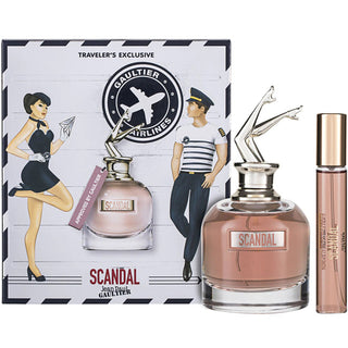Jean Paul Gaultier Scandal Set For Women Eau De Parfum 80ml + Travel Size 20ml