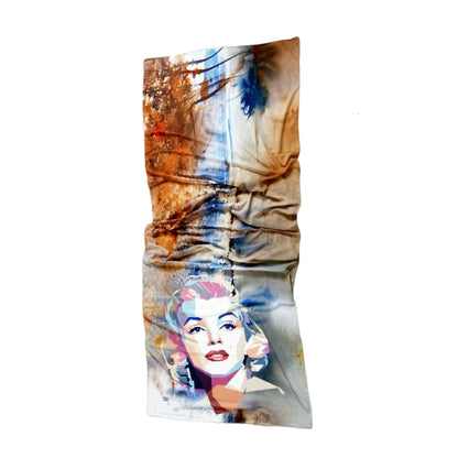 Crepe Chiffon Veil - Multi Color Chiffon Scarf 1004