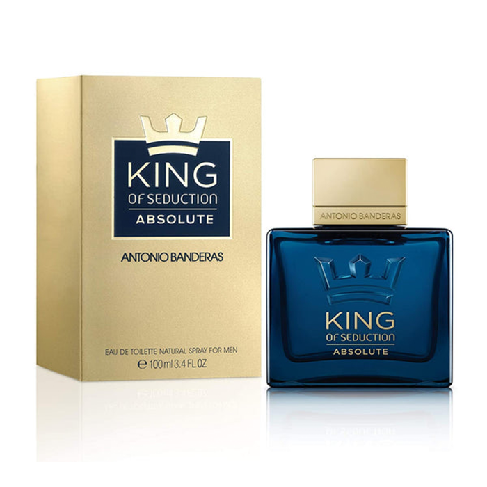 Antonio Banderas King of Seduction Absolute Eau De Toilette for Men 100ml
