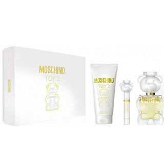 Moschino Toy 2 Set For Women Eau De Parfum 100ml + Mini Travel 10ml + Body Lotion 200ml