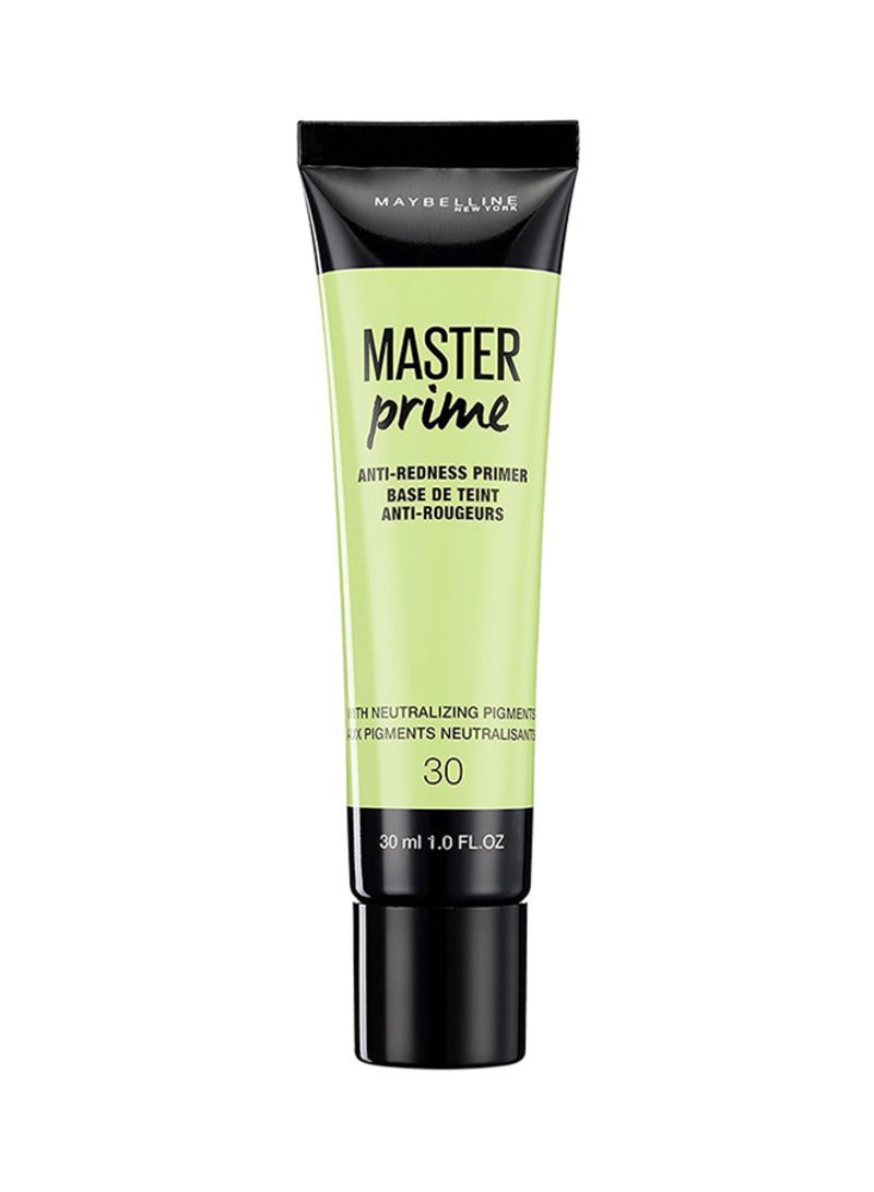 Maybelline Master Prime Perfecting Primer face makeup primer 30 Anti Redness