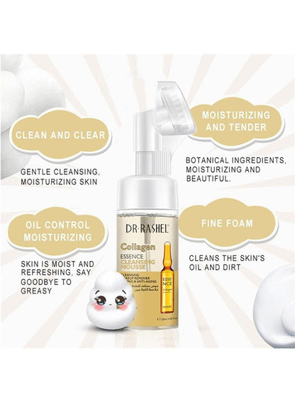 Dr Rashel Collagen Essence Cleansing Mousse 125ml
