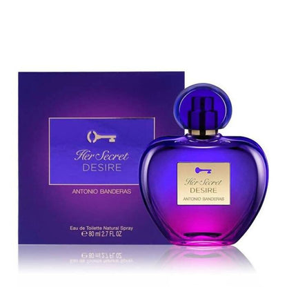 عطر انطونيو بانديراس هير سيكريت ديزاير او دو تواليت للنساء 80مل