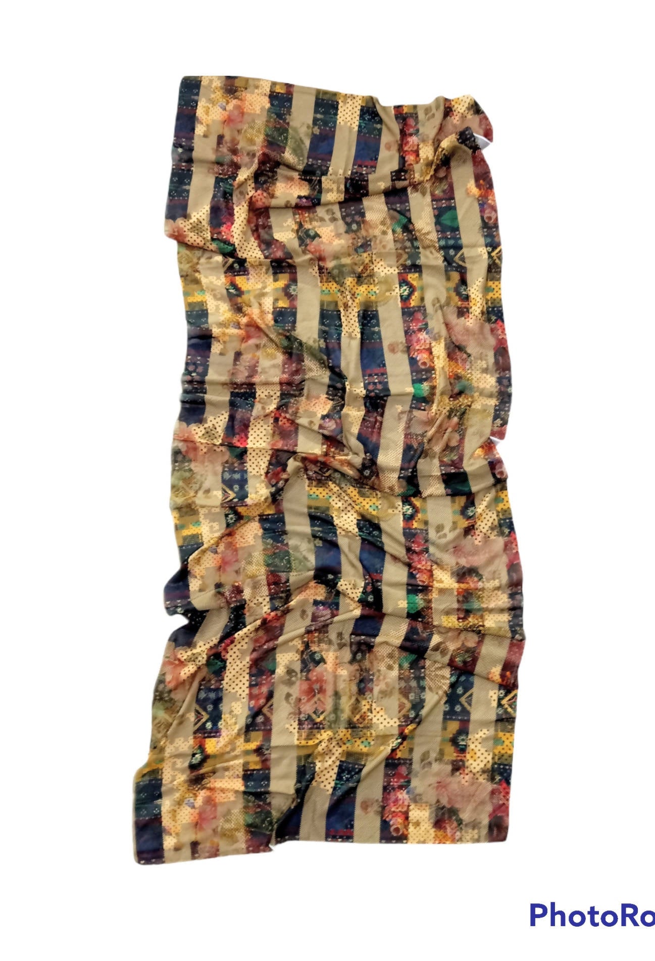 Crepe Chiffon Veil - Multi Color Chiffon Scarf 1015