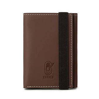 Buy brown Men s Leather Trifold Wallet Rahala RA100
