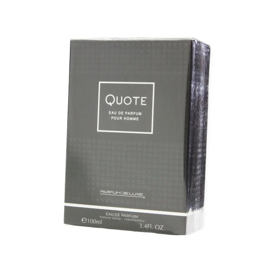 Parfum Deluxe Quote Pour Homme Eau De Parfum For Men 100ml
