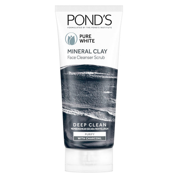 Pond’s Pure White Mineral Clay Face Cleanser Scrub 90g