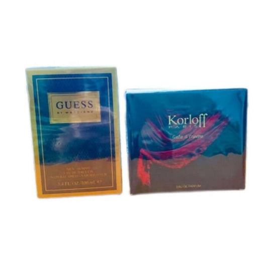 Guess by Marciano Eau De Toilette For Men 100ml + Korloff Gala A L’Opera Eau De Parfum For Women 100ml