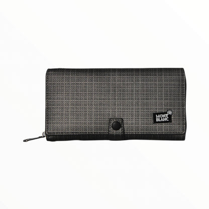 رجال محفظة جلدية طويلة (رمادي)