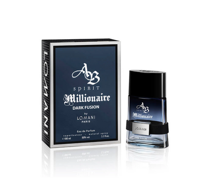Lomani Ab Spirit Millionaire Dark Fusion Eau De Parfum For Men 100ml