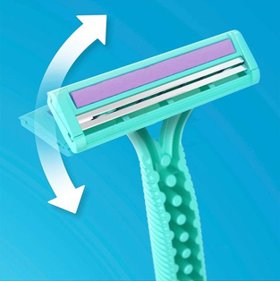 Gillette Simply Venus 2-Blade Disposable Razor for Women 8+4