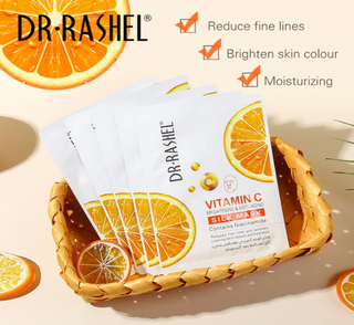 Dr. Rashel Vitamin C Brightening & Anti Aging Silk Mask 5 pcs