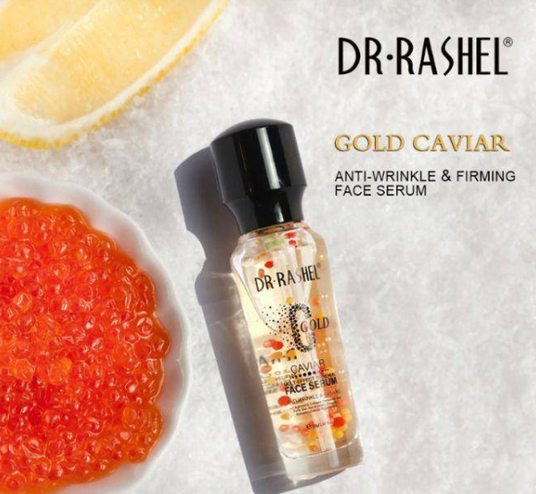 Dr.Rashel Gold Caviar Anti-Wrinkli Firming Mult-Effect Renewal Face Serum 30 gm