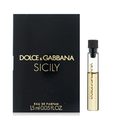 Sample Dolce & Gabbana Velvet Sicily Vials Eau De Parfum For Women 1.5ml