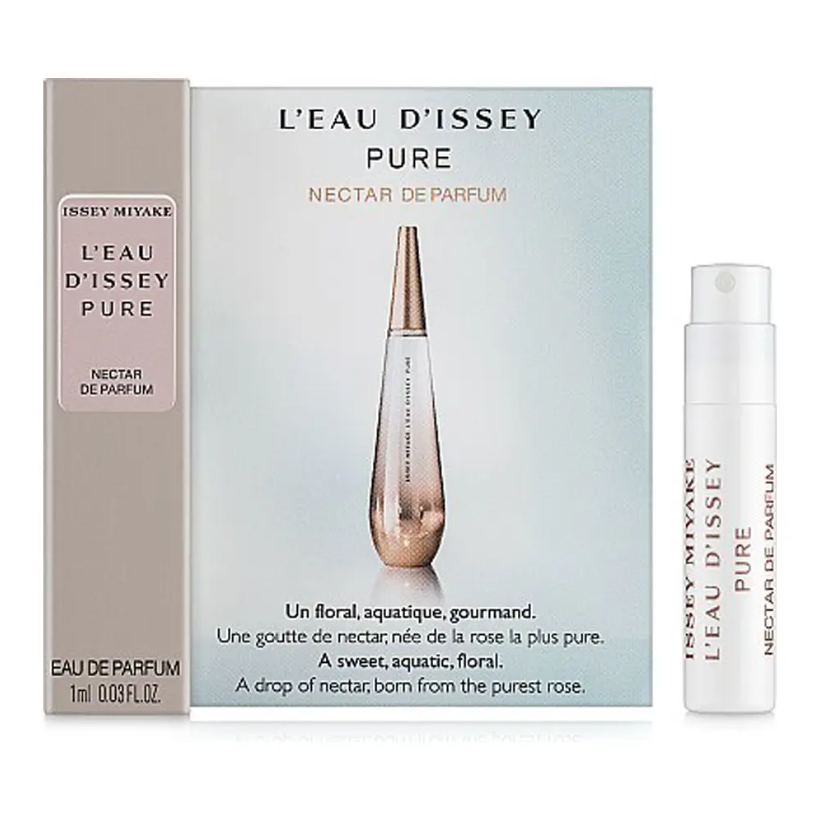 Sample Issey Miyake LEau DIssey Pure De Nectar Vials Eau De Parfum For Women 1ml