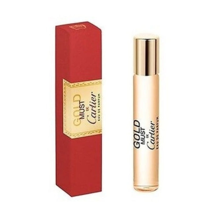 Mini Travel Cartier Must De Cartier Gold Eau De Parfum For Women 9ml