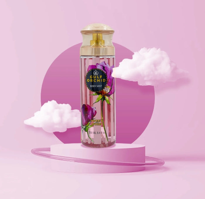 Gulf Orchid Sweet Wish Body Mist For Women 250ml