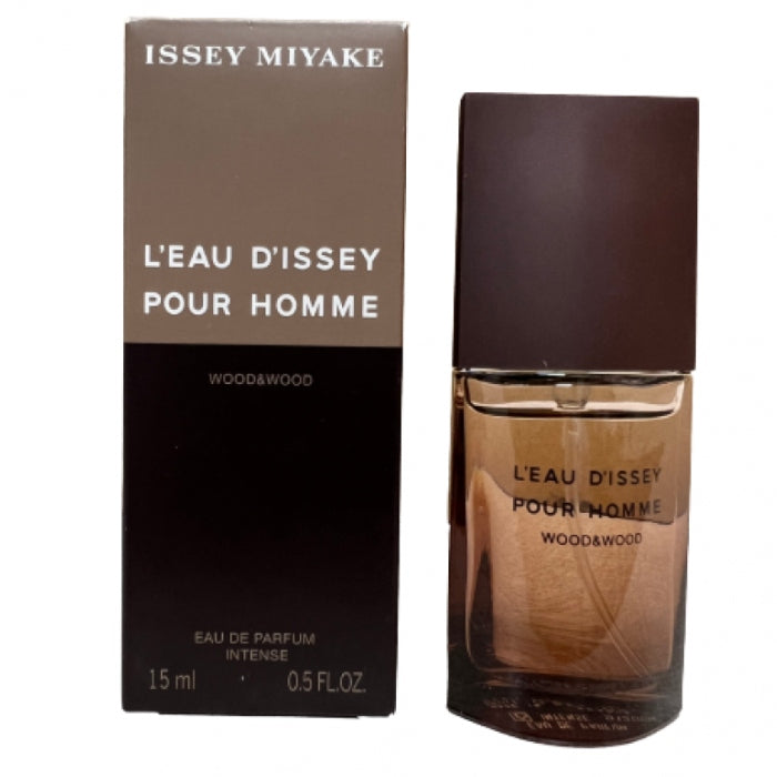 Mini Travel Issey Miyake LEau DIssey Pour Homme Wood & Wood Intense Eau De Parfum For Men 15ml