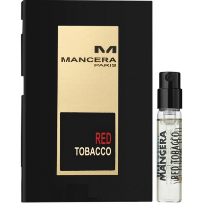 عينة من قوارير Mancera Red Tobacco Eau de Parfum للجنسين 2ml