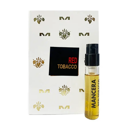 عينة من قوارير Mancera Red Tobacco Eau de Parfum للجنسين 2ml