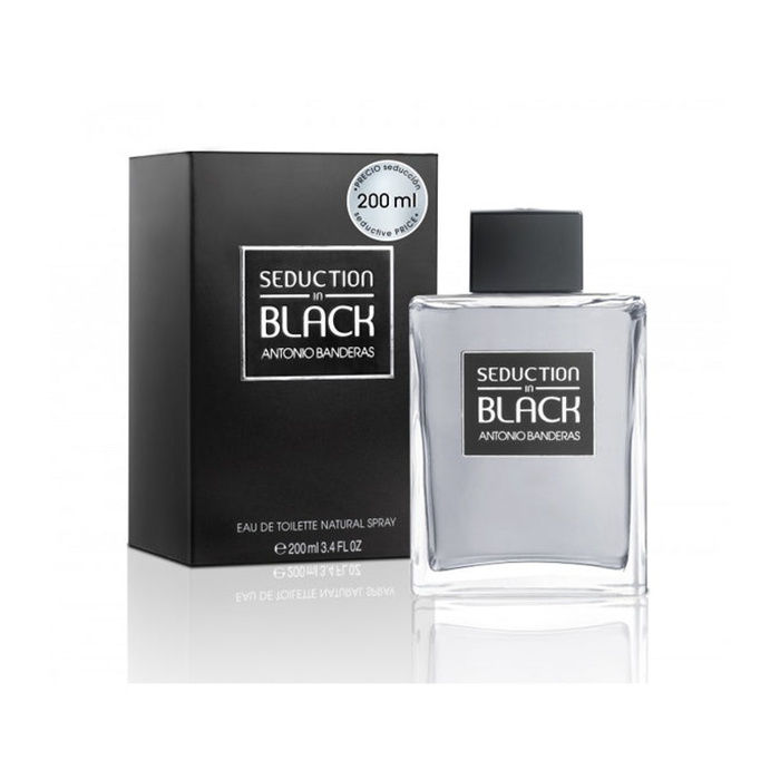 Antonio Banderas Seduction In Black Eau De Toilette for Men 200ml